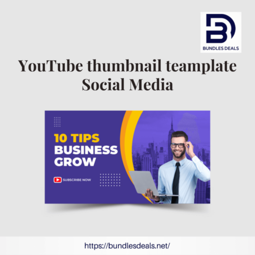 YouTube Thumbnail Teamplate Social Media