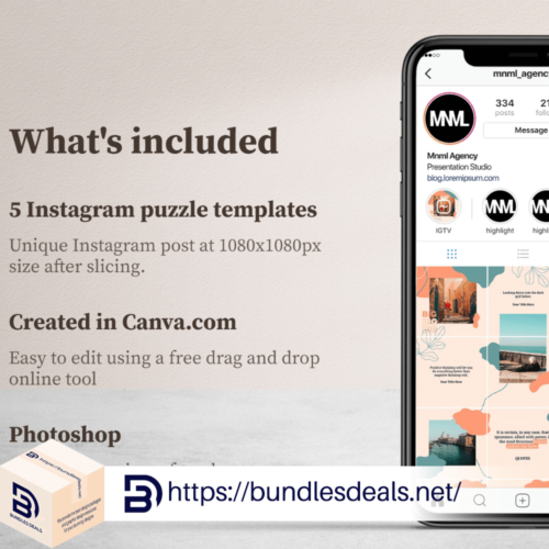 Instagram Puzzle Bundle Social Media 1